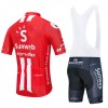 Set Fietsshirt + Korte Koersbroek 2020 Team Sunweb N001